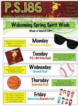 spirit week flyer